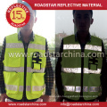 Waterproof reflective traffic vest